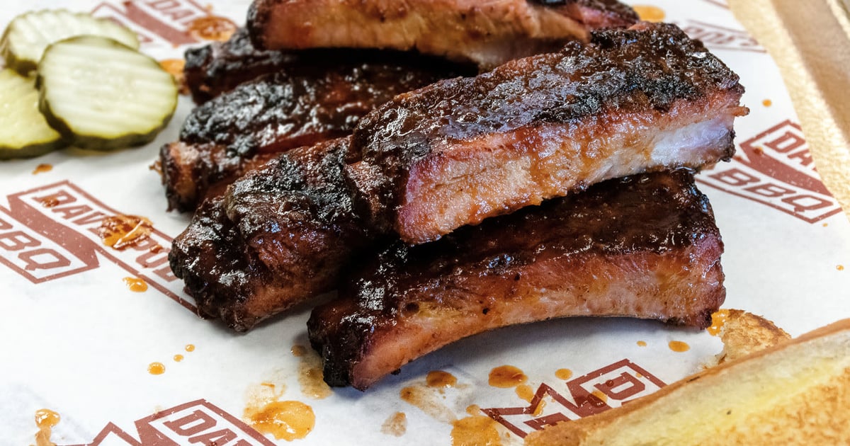 St. Louis Cut Spare Ribs Dave Poe's Menu Dave Poe's BBQ Barbecue