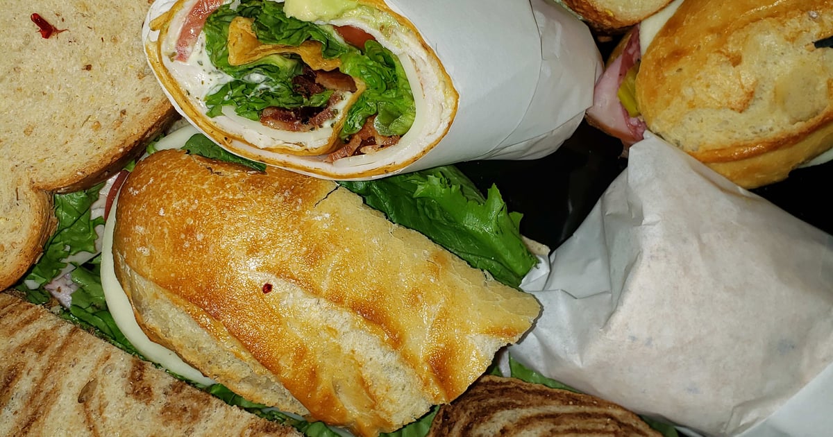 Deluxe Sandwich and Wrap Platter Catering Menu Aspen Deli Flagstaff