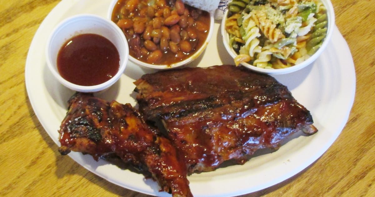 Rib & Chicken Combo Dinner Brian's Original Sports Bar