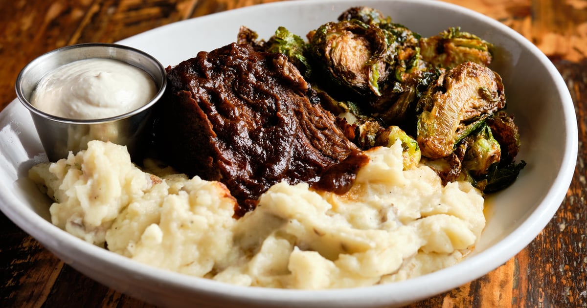 Mashed Potatoes Instant Pot Ribs And Kraut And Sauerkraut Slow - Main Image