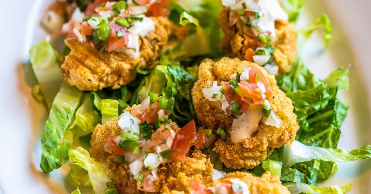 Texas Fried Oysters Menu Christie s Seafood Steaks Seafood 