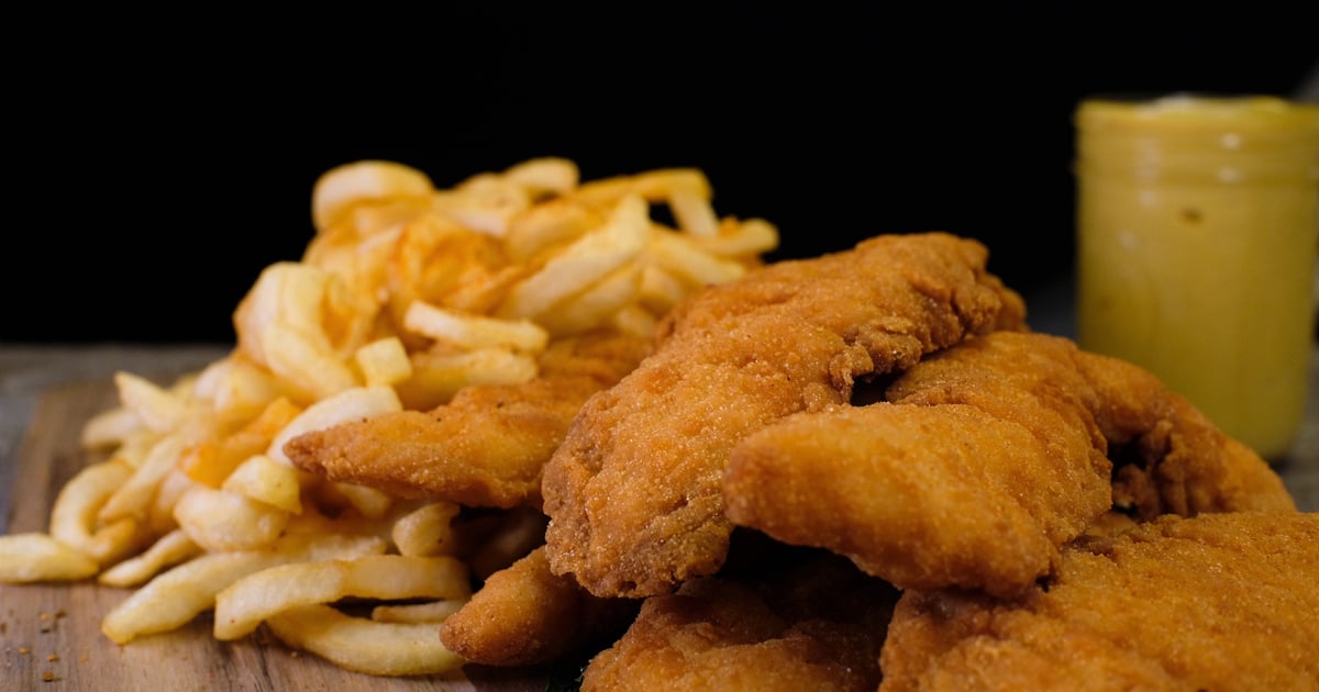 7 Piece Chicken Tenders Menu Rudyboo's Buffalo Cafe Fast Food