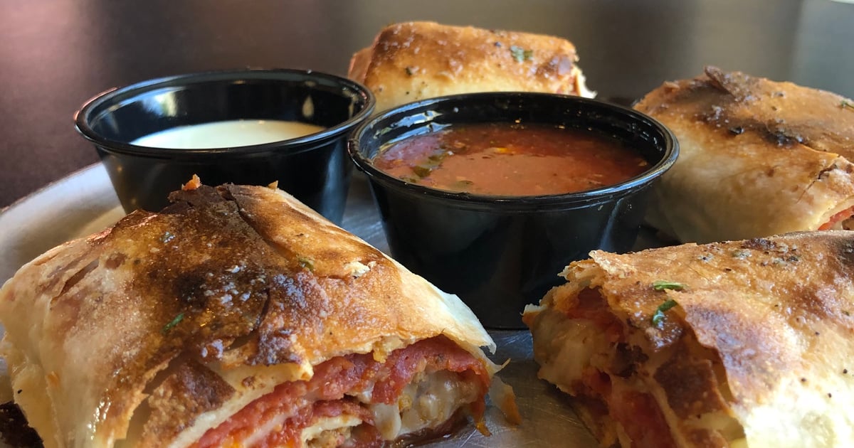 Pizza Roll Menu Inferno's Wood Fired Oven & Spirits Restaurant in TX