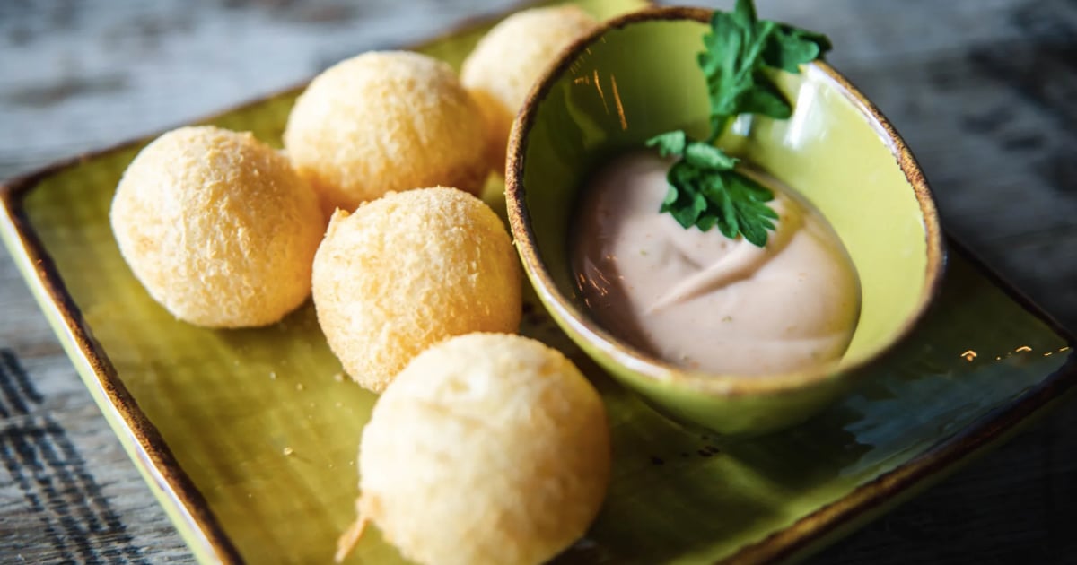 Yucca croquettes Dinner Menu La Fábrica Central Caribbean
