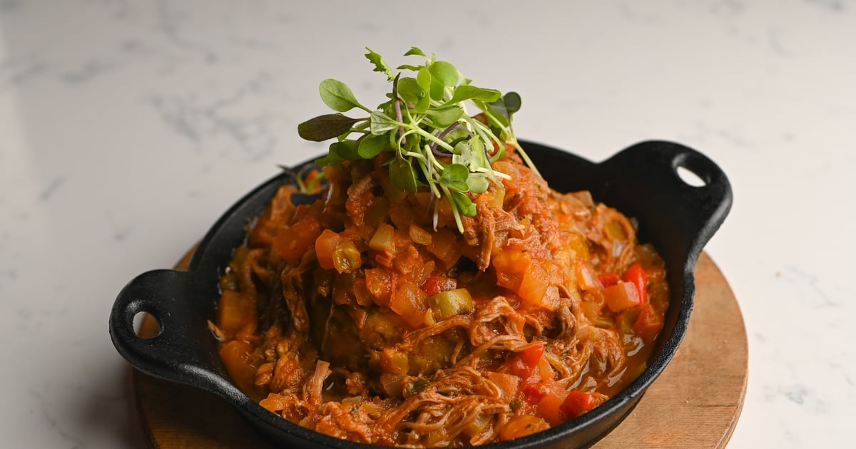 Ropa Vieja Mofongo La Fabrica Latin American, Caribbean