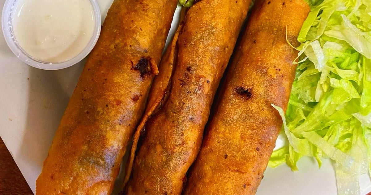 3 Birria Flautas Menu Tacotlan Mexican Restaurant in Chicago, IL