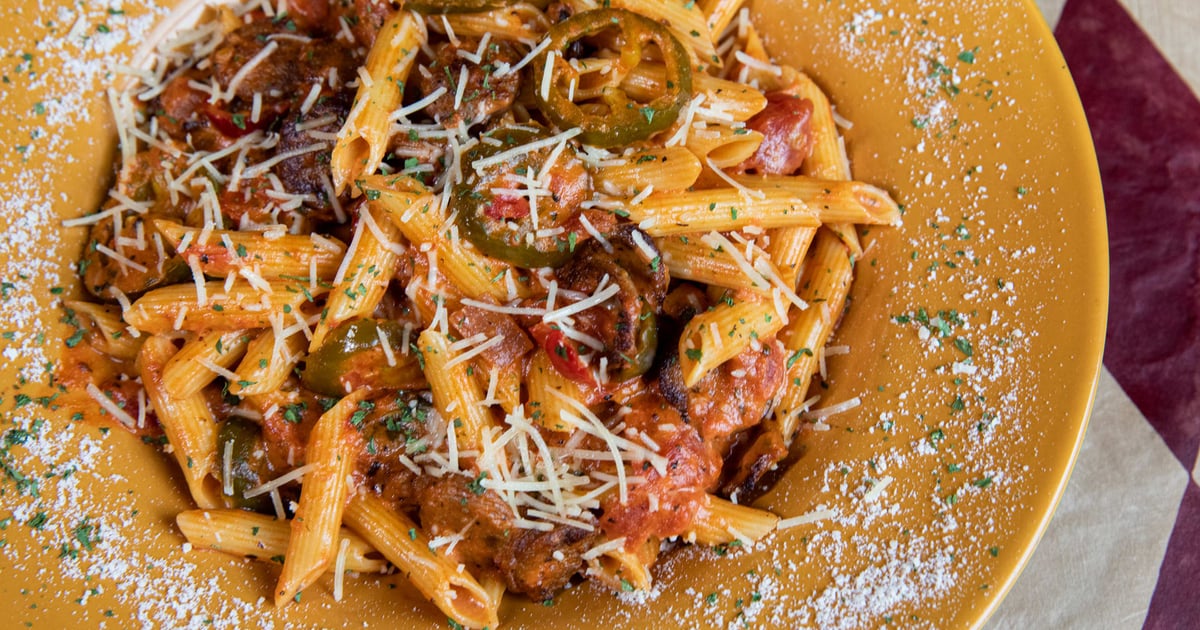 Sausage Picante Pasta - Lunch and Dinner - Ciccino's Pizzeria & Restaurant