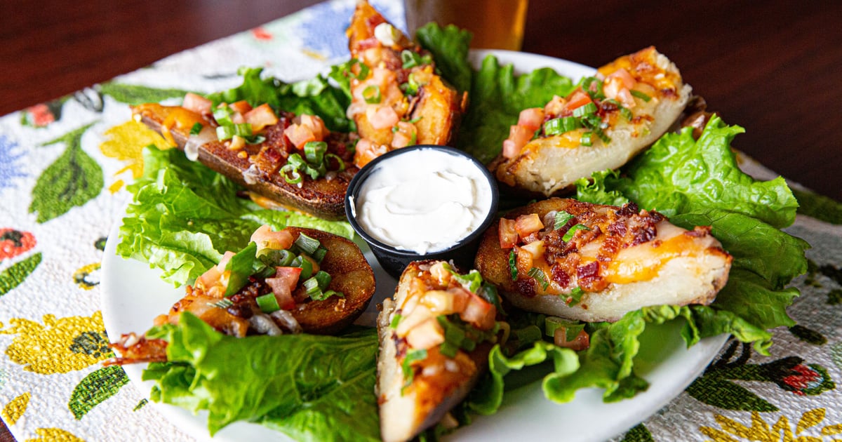 Potato Skins Appetizers/Salad/Soup The Loose Wheel Bar & Grill in WA