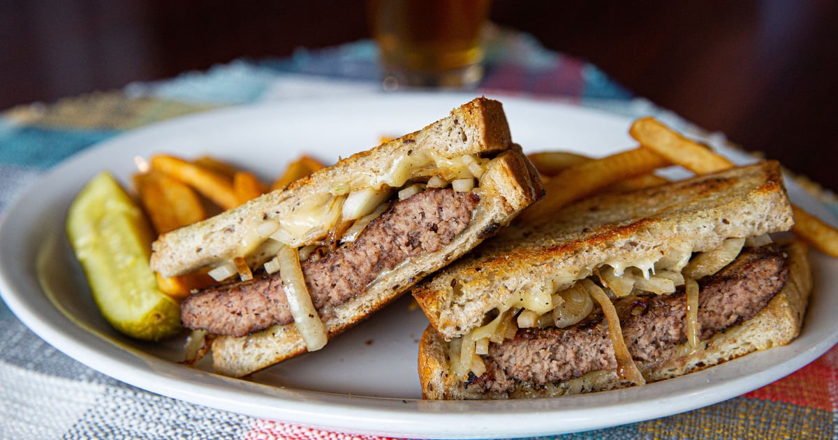 Patty Melt Wraps/Sandwiches The Loose Wheel Bar & Grill in