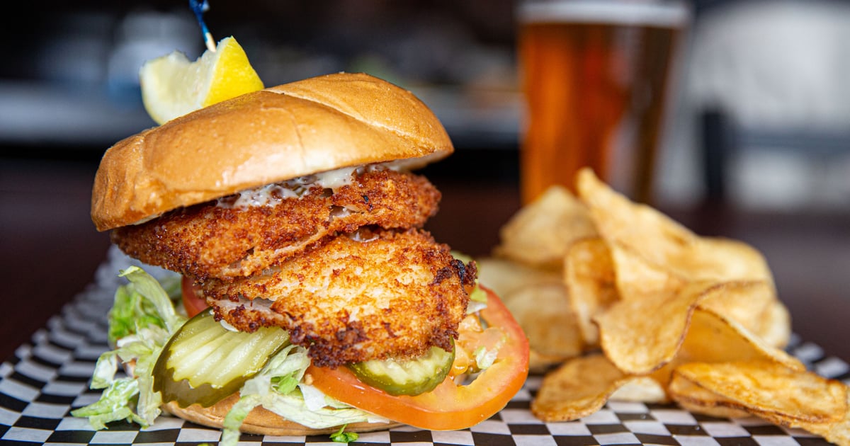 Fish Sandwich Wraps/Sandwiches The Loose Wheel Bar & Grill in WA