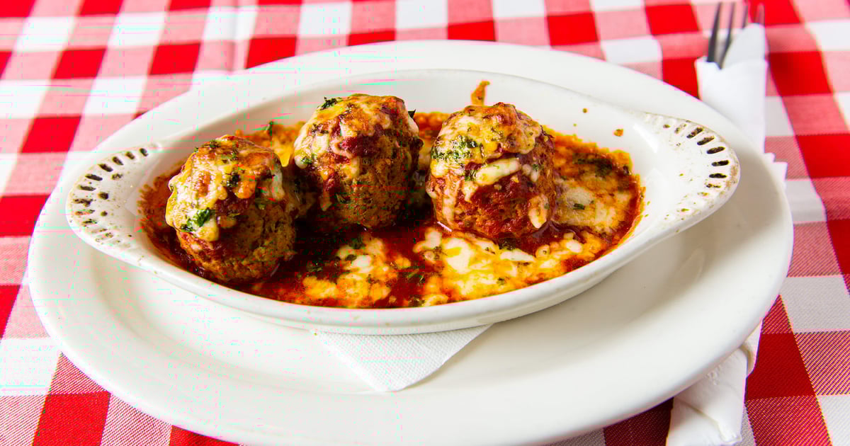 Three Meatballs Menu Norma's Italian Kitchen Italian Restaurant