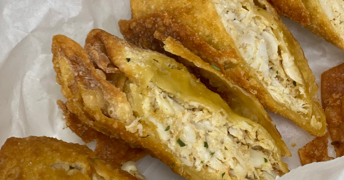 Crab Cake Egg Rolls - Cooks with Soul