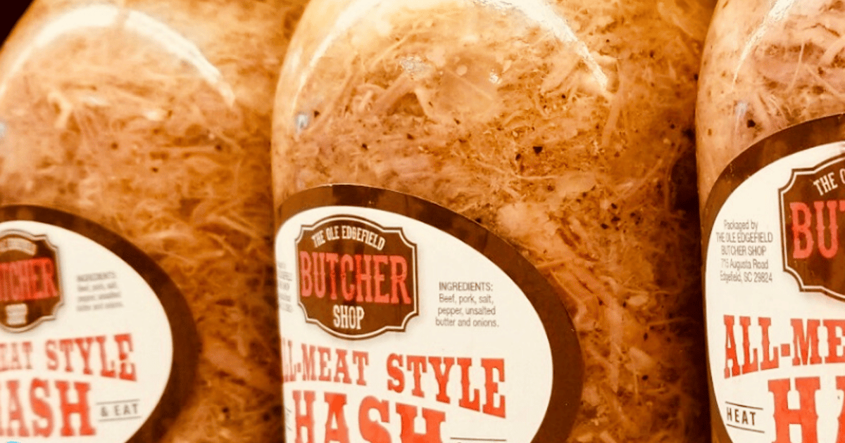 QT. Meat Hash Butcher Shop Menu Ole Edgefield Butcher Shop