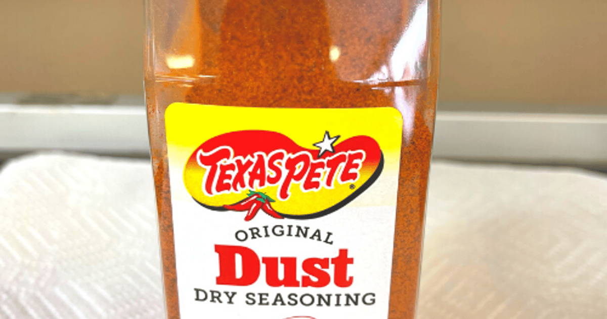 Texas Pete Original Dust Dry Seasoning 10 oz Butcher Shop Menu