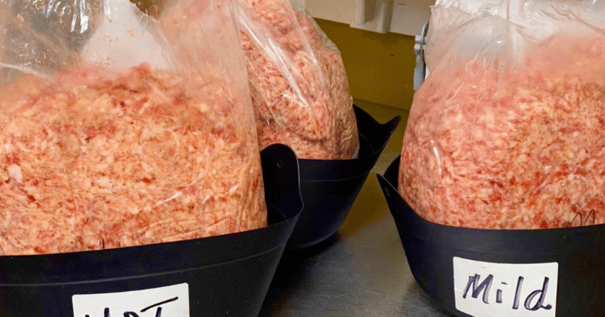 5lb Fresh Pork Sausage Butcher Shop Menu Ole Edgefield Butcher Shop