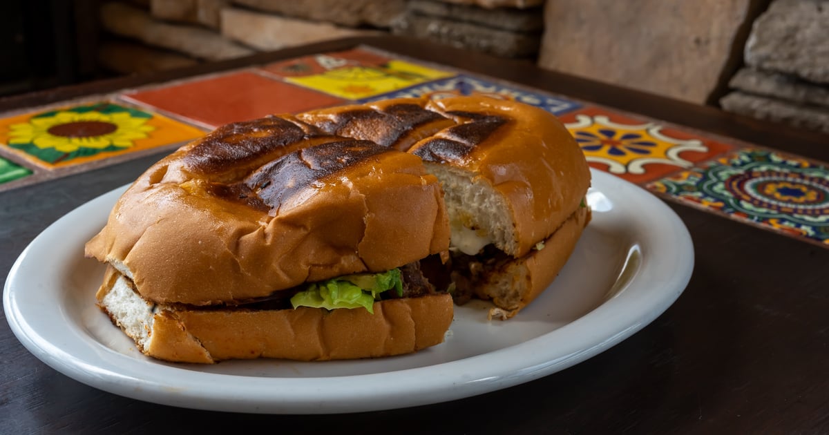 Torta Fajita Menu Ruchi's Mexican Grill