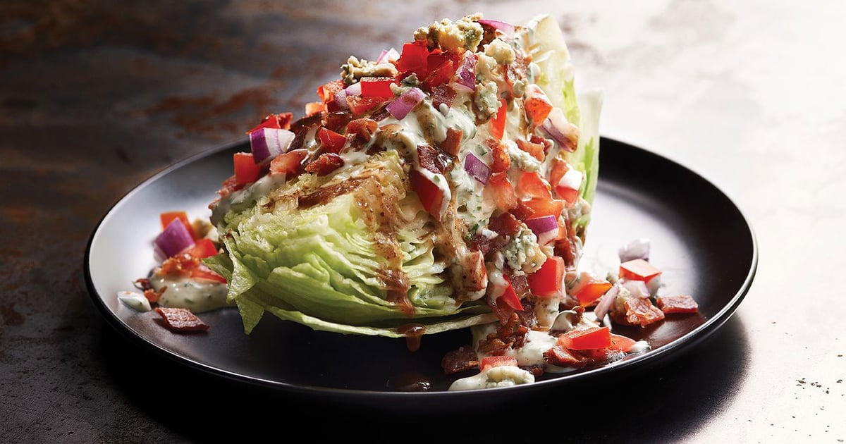 Wedge Salad Happy Hour Claim Jumper Steakhouse & Bar Caterer in