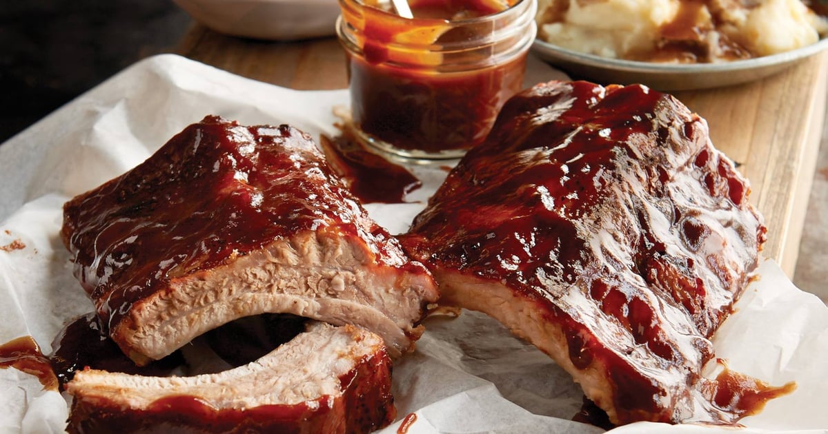 BBQ Baby Back Ribs - Group - Claim Jumper Steakhouse & Bar | Caterer in ...