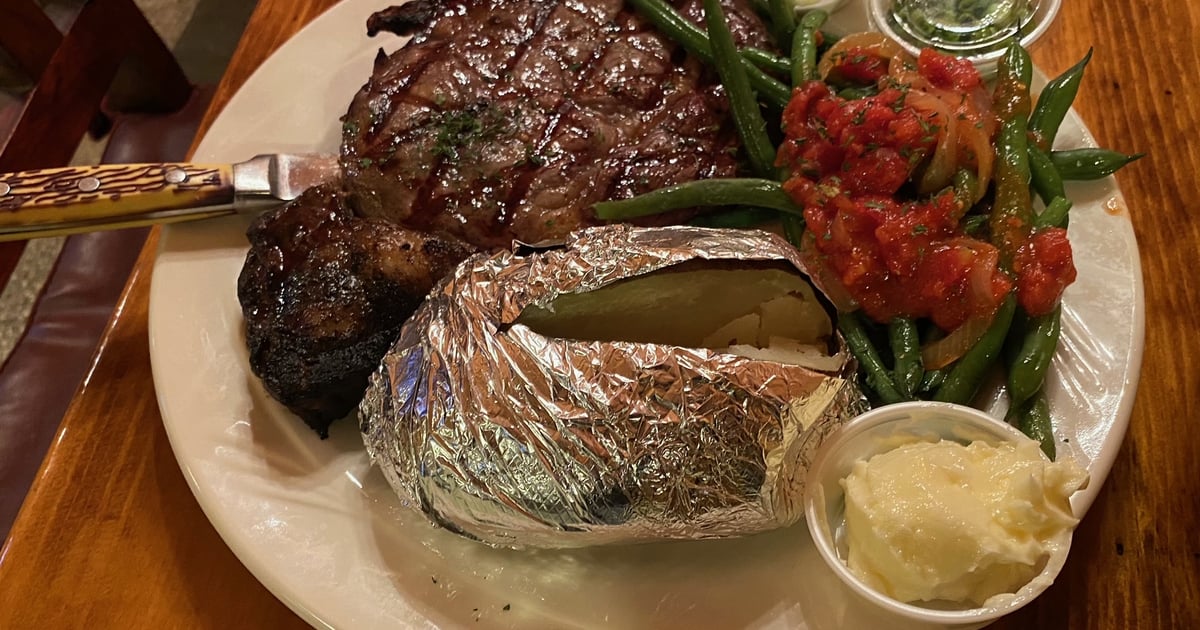 Small Rib Eye Steak Lunch & Dinner Menu Rainbow Oaks American Restaurant in Rainbow, CA
