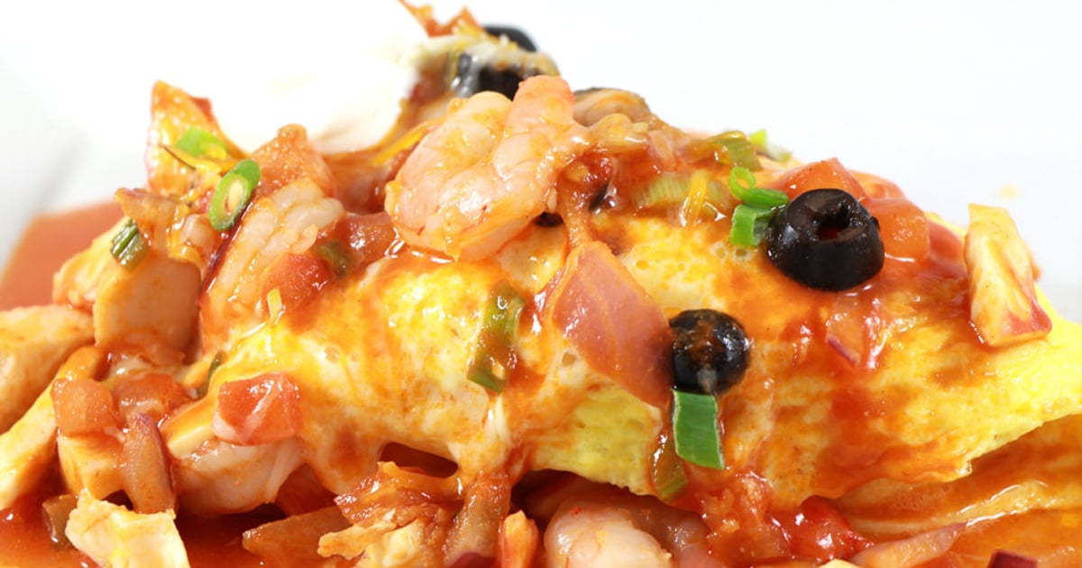 SEAFOOD OMELETTE Breakfast J&J's Diner Diner in San Jacinto, CA