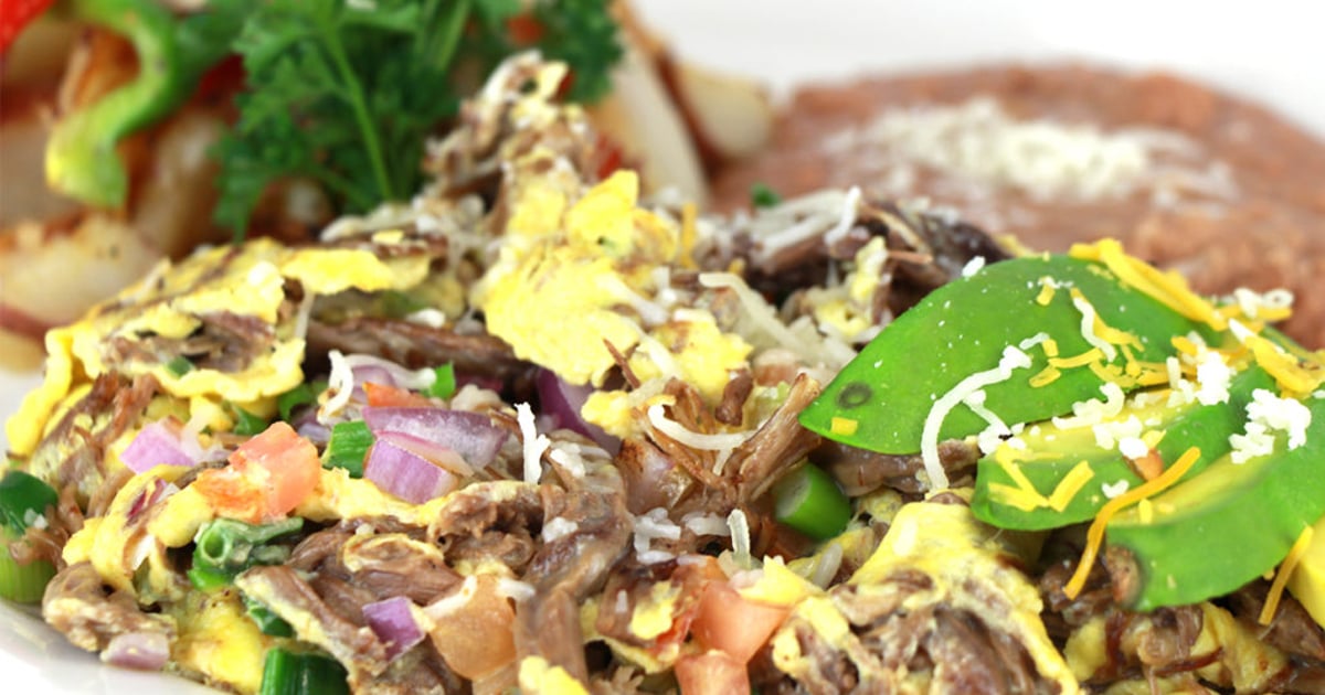 MACHACA & EGGS - Breakfast - J&J's Diner - Diner in San Jacinto, CA
