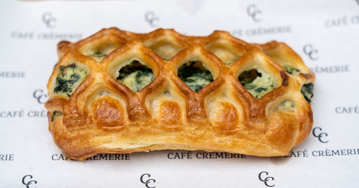 Spinach Feta Bistro Menu Café Crèmerie