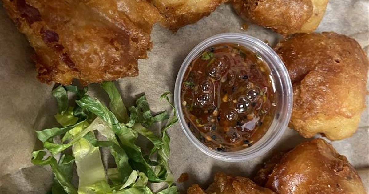 Shrimp Bombs Full Menu & Deserts Fish Bites Seafood Restaurant