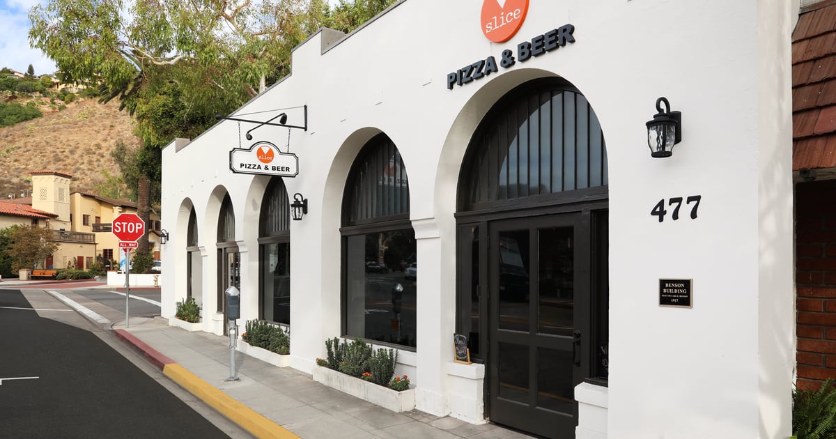 Slice Pizza Pizza Restaurant in Laguna Beach, CA