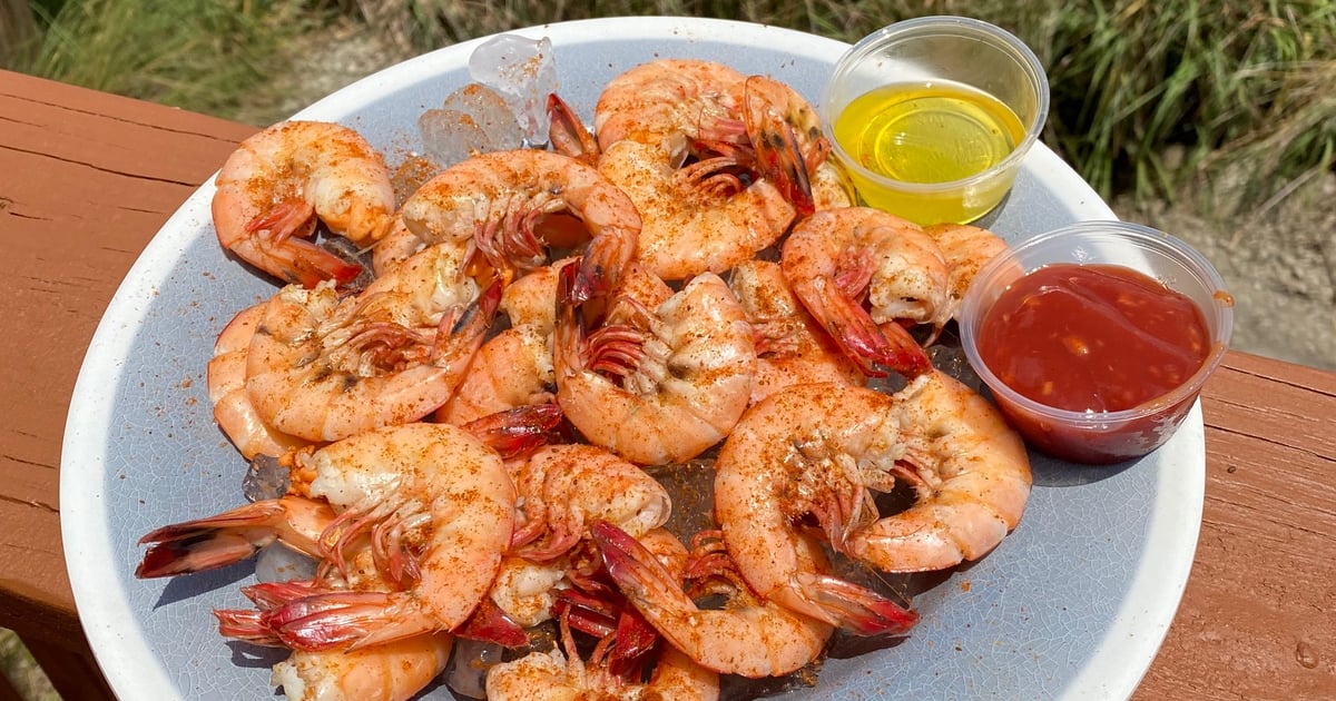 Mayport Peel N' Eat Shrimp Lunch and Dinner Menu Palms Fish Camp