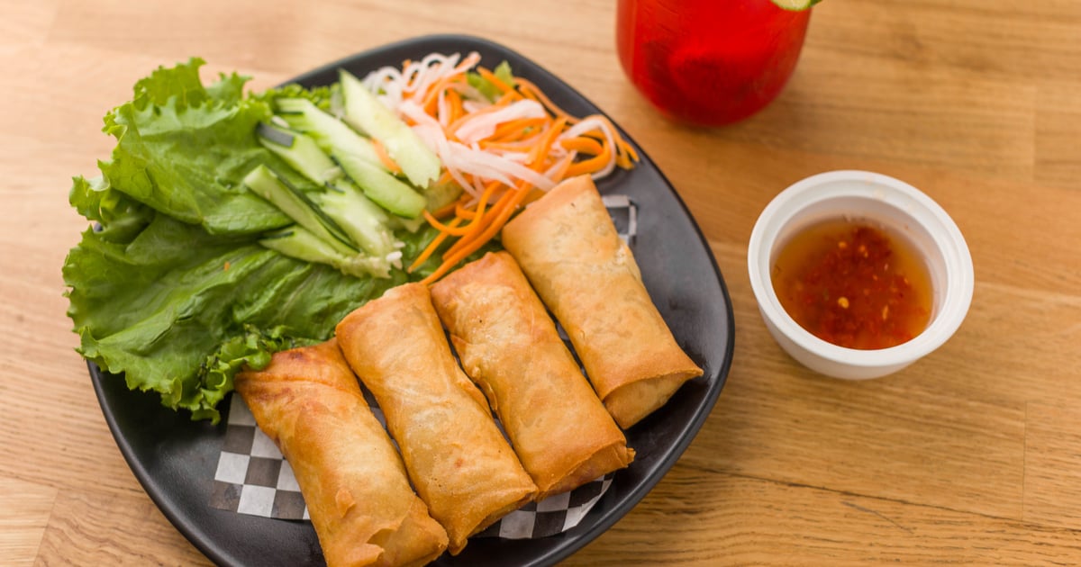 Crispy Egg Rolls Menu Pho A'mie