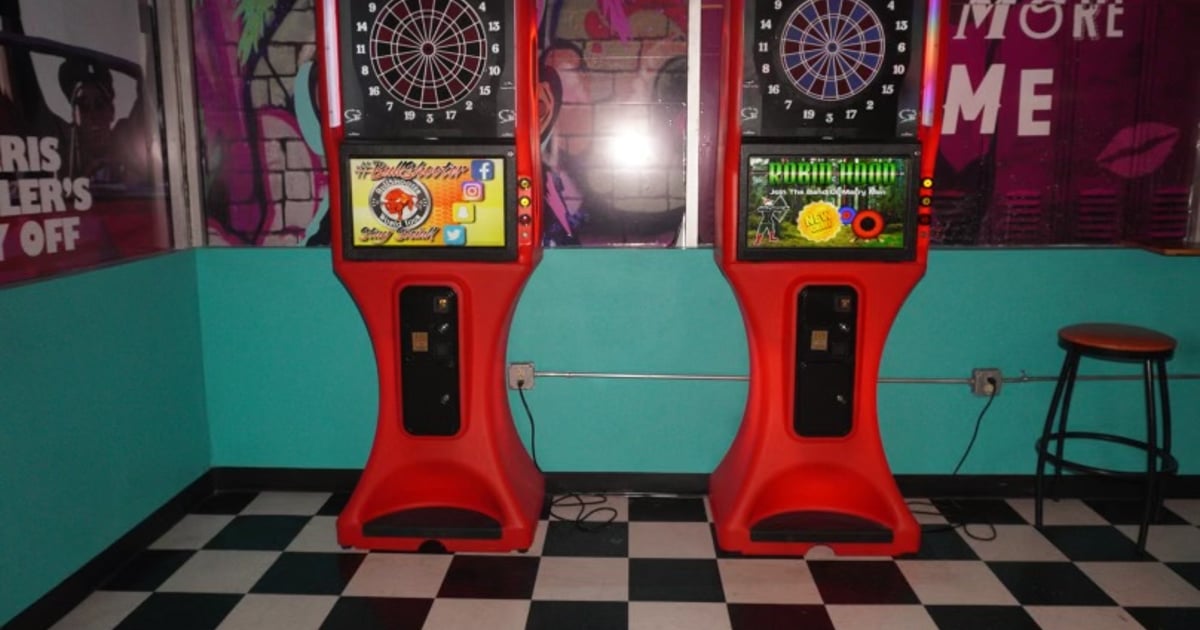 Bullshooter Darts El Paso Games RAD Retrocade Bar & Grill