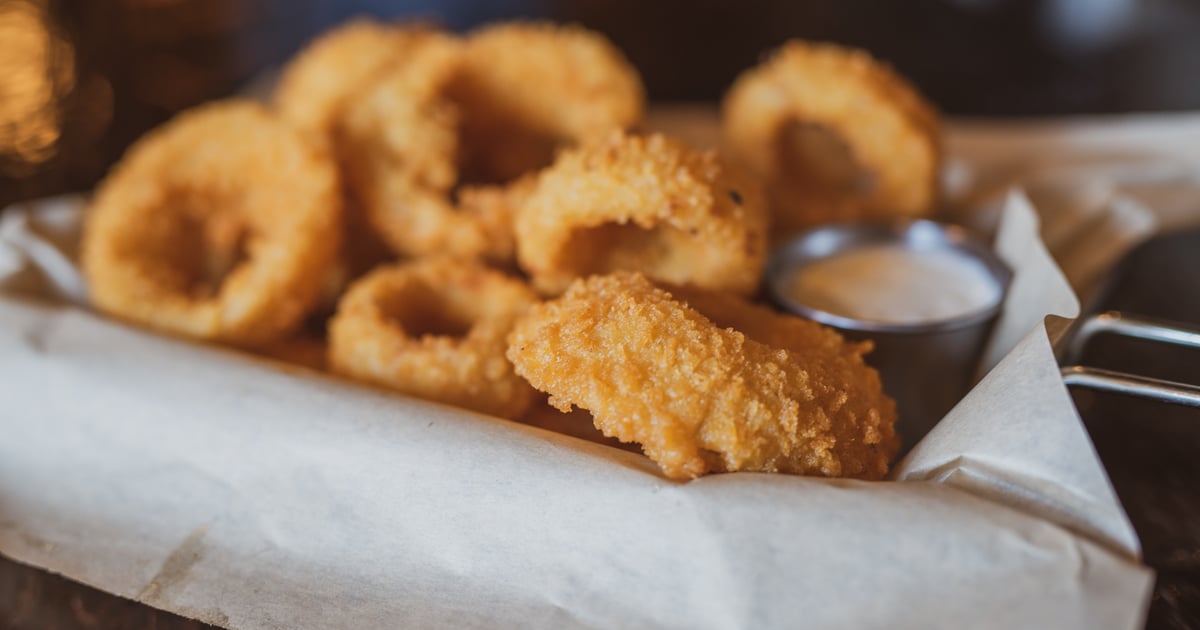 Panko Onion Rings Menu Lucky Bull Grill Restaurant and Taproom in