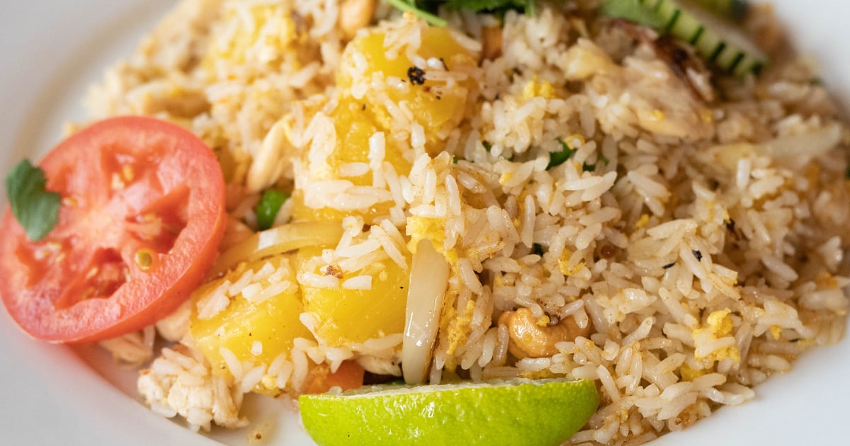 Pineapple Fried Rice Catering Menu Emporium Thai Thai Restaurant