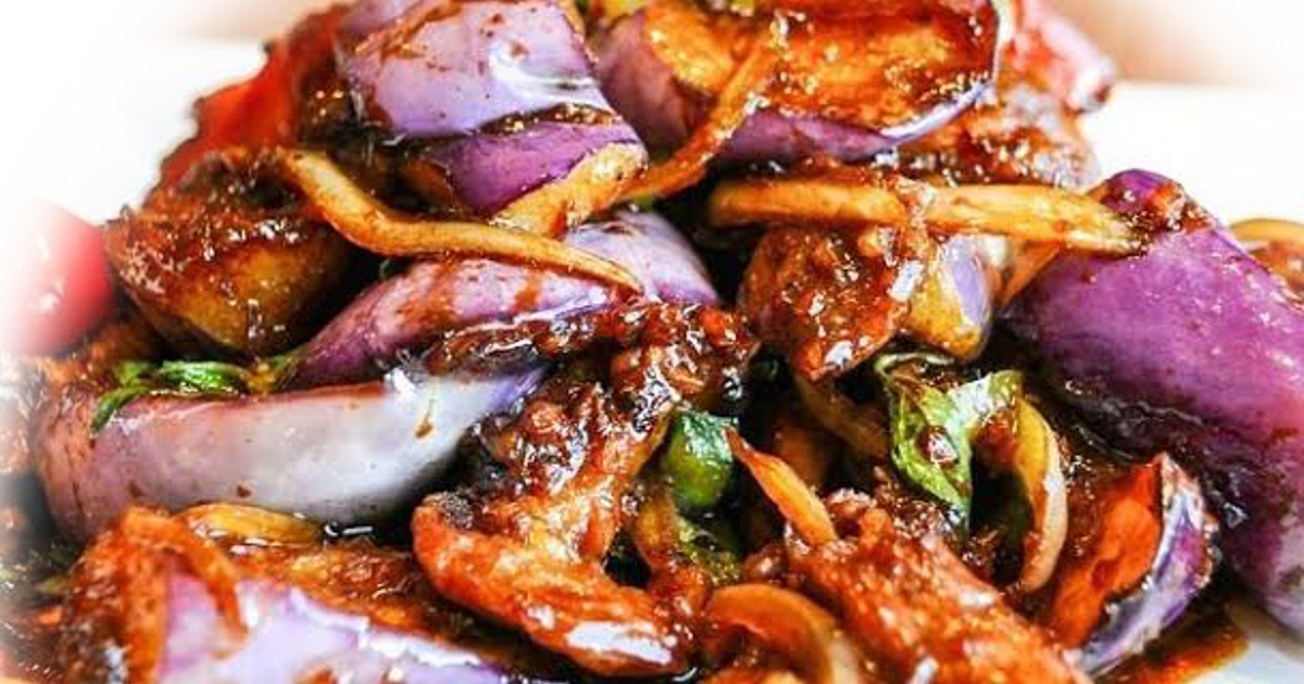 Spicy Eggplant Stir-Fry - Catering Menu - Emporium Thai: Thai