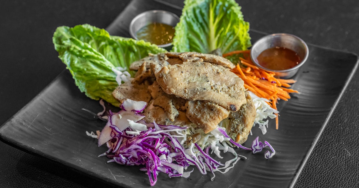 Flying Tiger Chicken with Thai Sticky Rice Emporium Thai: Thai