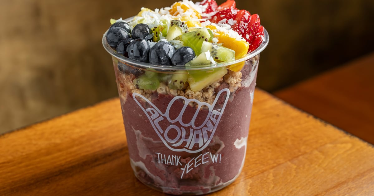 Double Rainbow (Online) - Alohana Acai Bowls - Açaí shop in CA