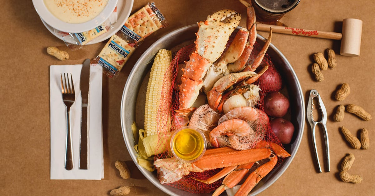 Crab & Shrimp Steamer Sack Main Menu Woody's Crab House Voted