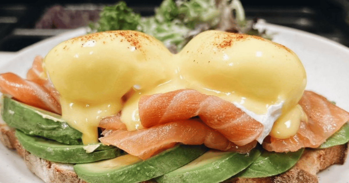 Eggs Royale Menu Granier Bakery Breakfast Restaurant