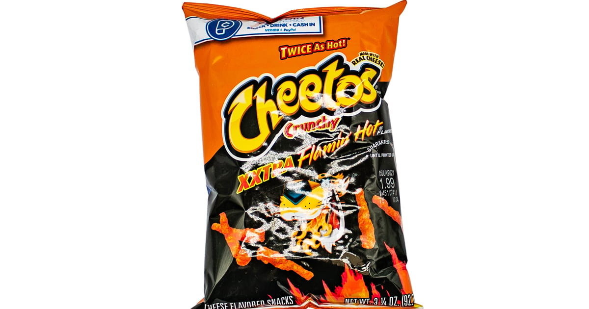 xxtra flamin hot cheetos