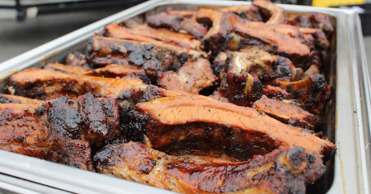 Baby Back Ribs Catering Craftsman Wood FIred Pizza