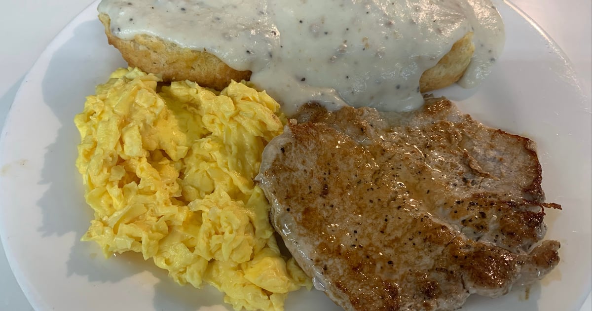 Smothered & Dressed Biscuit Breakfast Menu Blairsville Restaurant