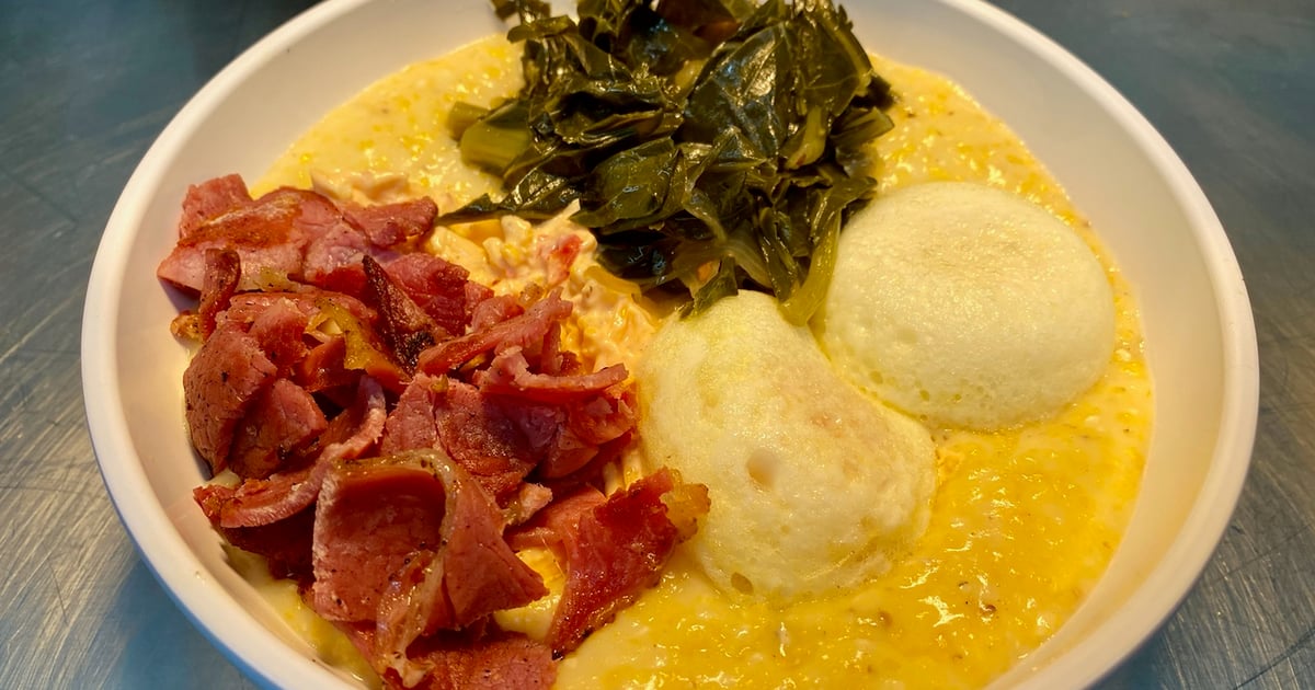 Country Bowl Breakfast Blairsville Restaurant Grits & Greens