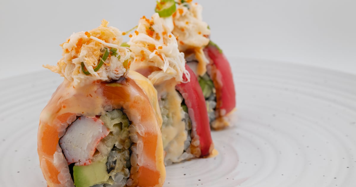 Red Dragon Roll - Blue Fish Restaurant & Bar in Ocean City, MD