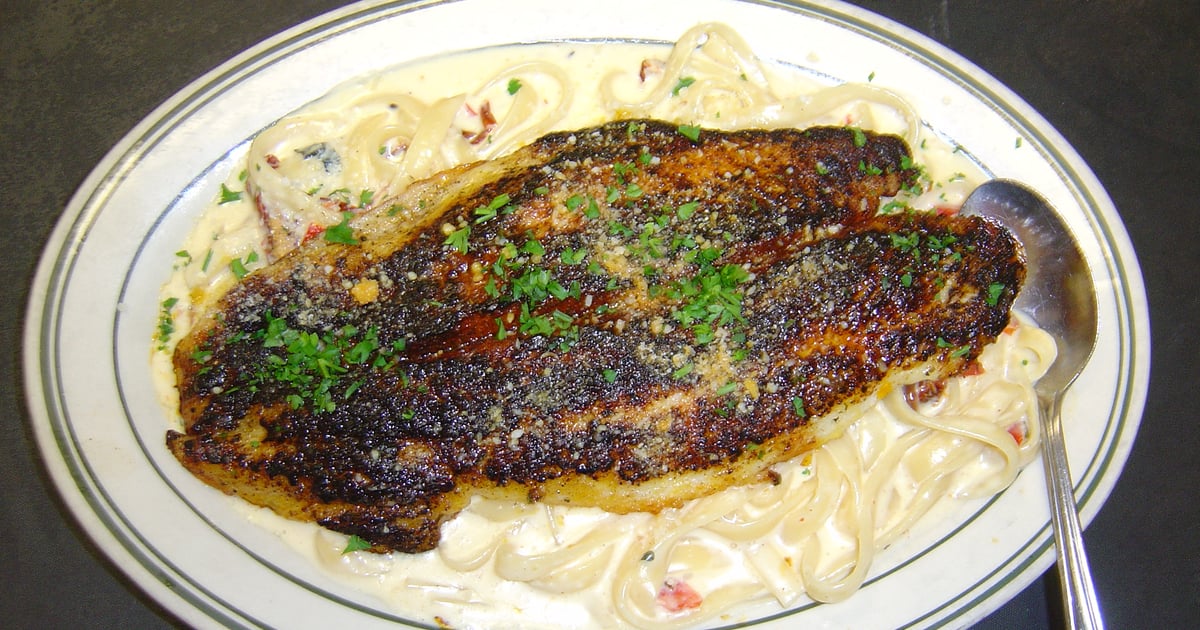 Blackened Catfish Pasta - French Quarter Cajun Seafood - Houston Cajun ...