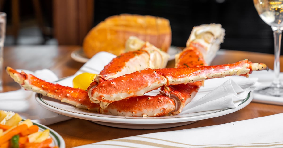 Alaska King Crab Legs Dinner Market Street Grill & Oyster Bar