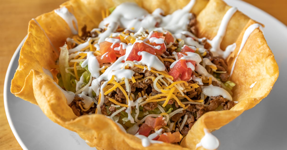 Taco Salad L10 Lunch Specials Tacos el Cunado Cascade Mexican