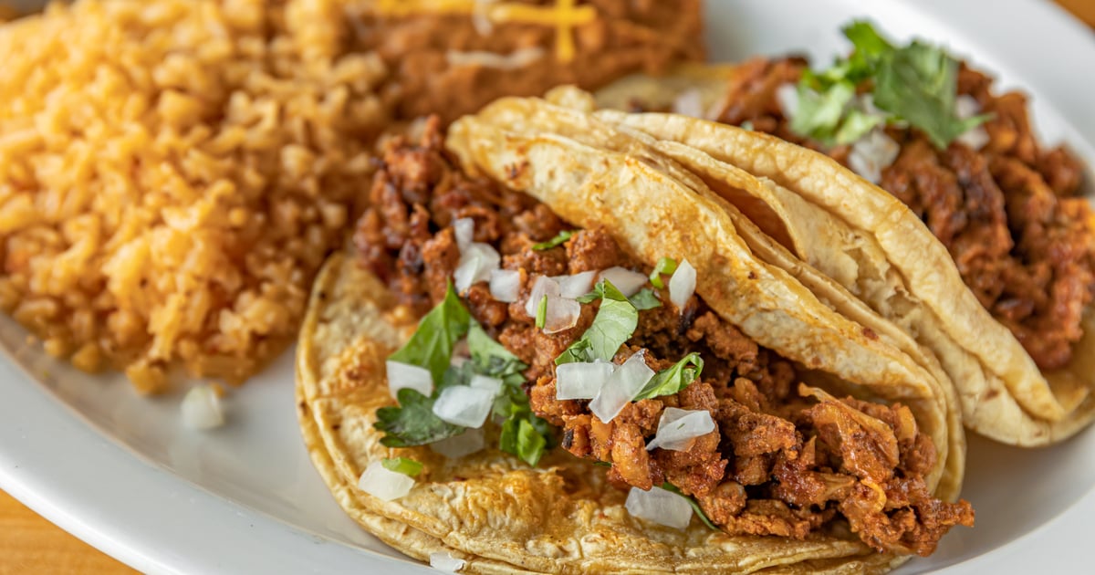 Taco Duo D18 Food Tacos el Cunado Cascade Mexican Restaurant in Grand Rapids, MI