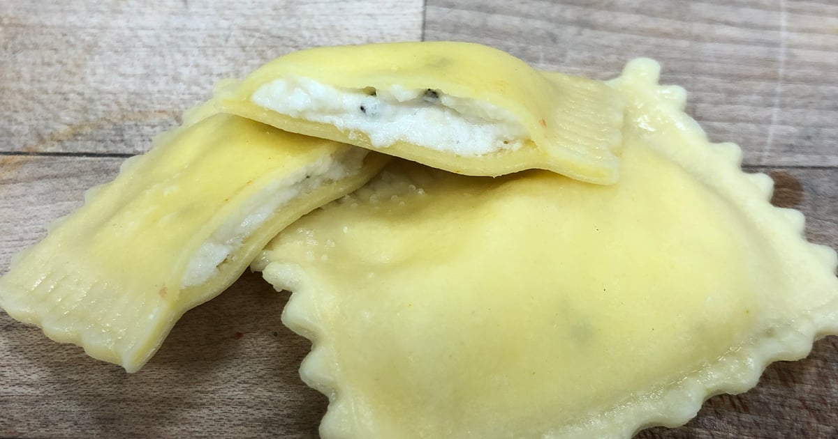 Goat Cheese Ravioli Retail Menu (Park) Pasta & Provisions