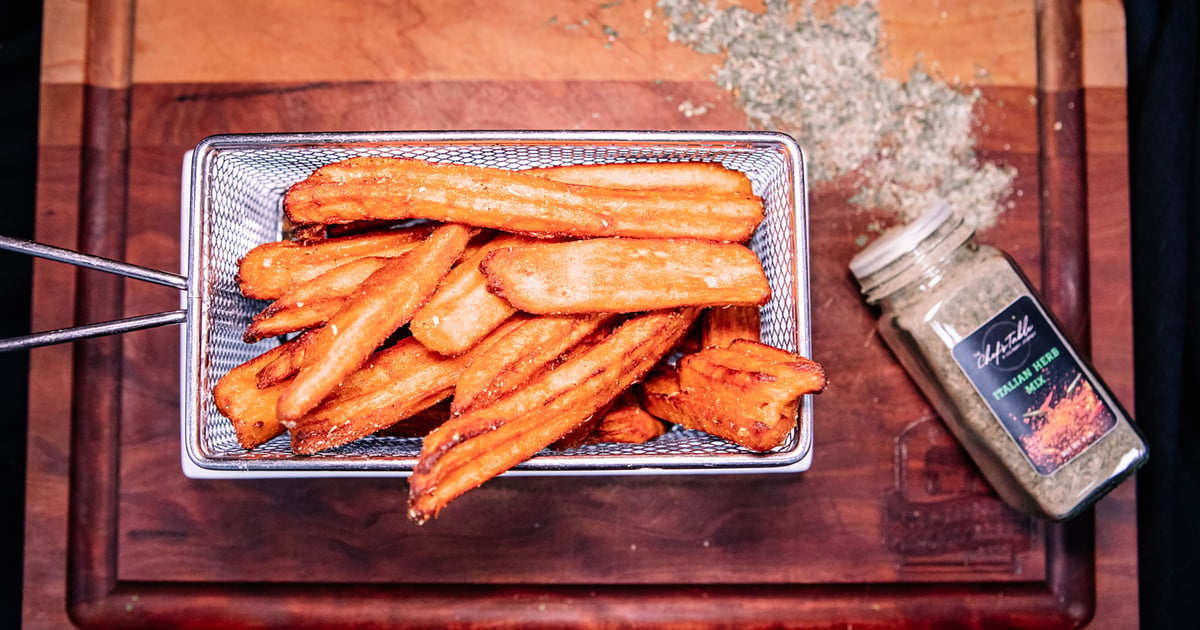 Individual Sweet Potato Fries - The Chefs Table