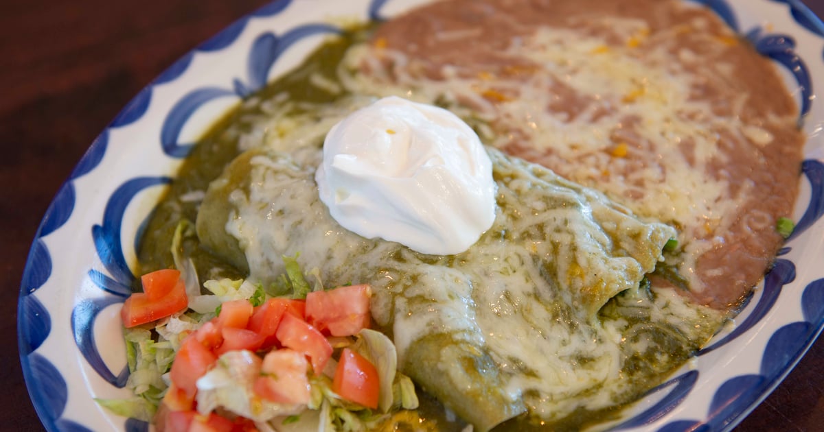 Spinach Enchiladas Menu Tapatio Mexican Grill Mexican Restaurant